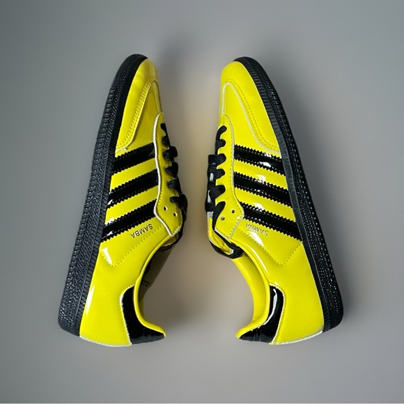 Size 8 - Adidas Samba OG Yellow Black JR8749 Women’s Brand New FAST SHIP - Picture 5 of 9